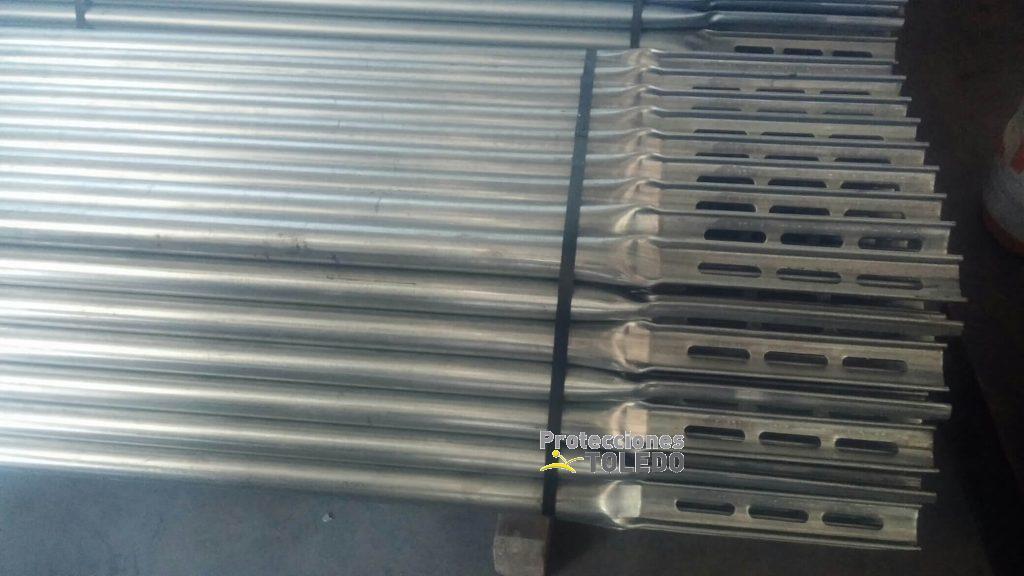 barandilla galvanizada barandilla de seguridad galvanizada protecciones toledo barandilla galvanizada barandilla de seguridad galvanizada protecciones toledo
